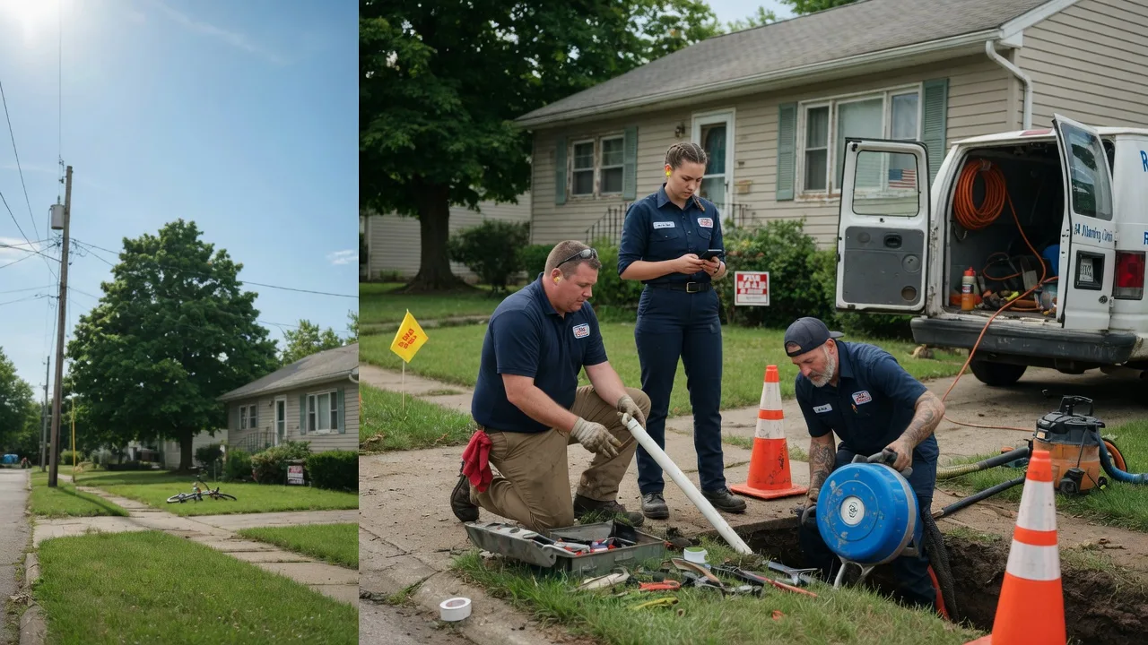 Sewer Line Repair in Russia, OH near me